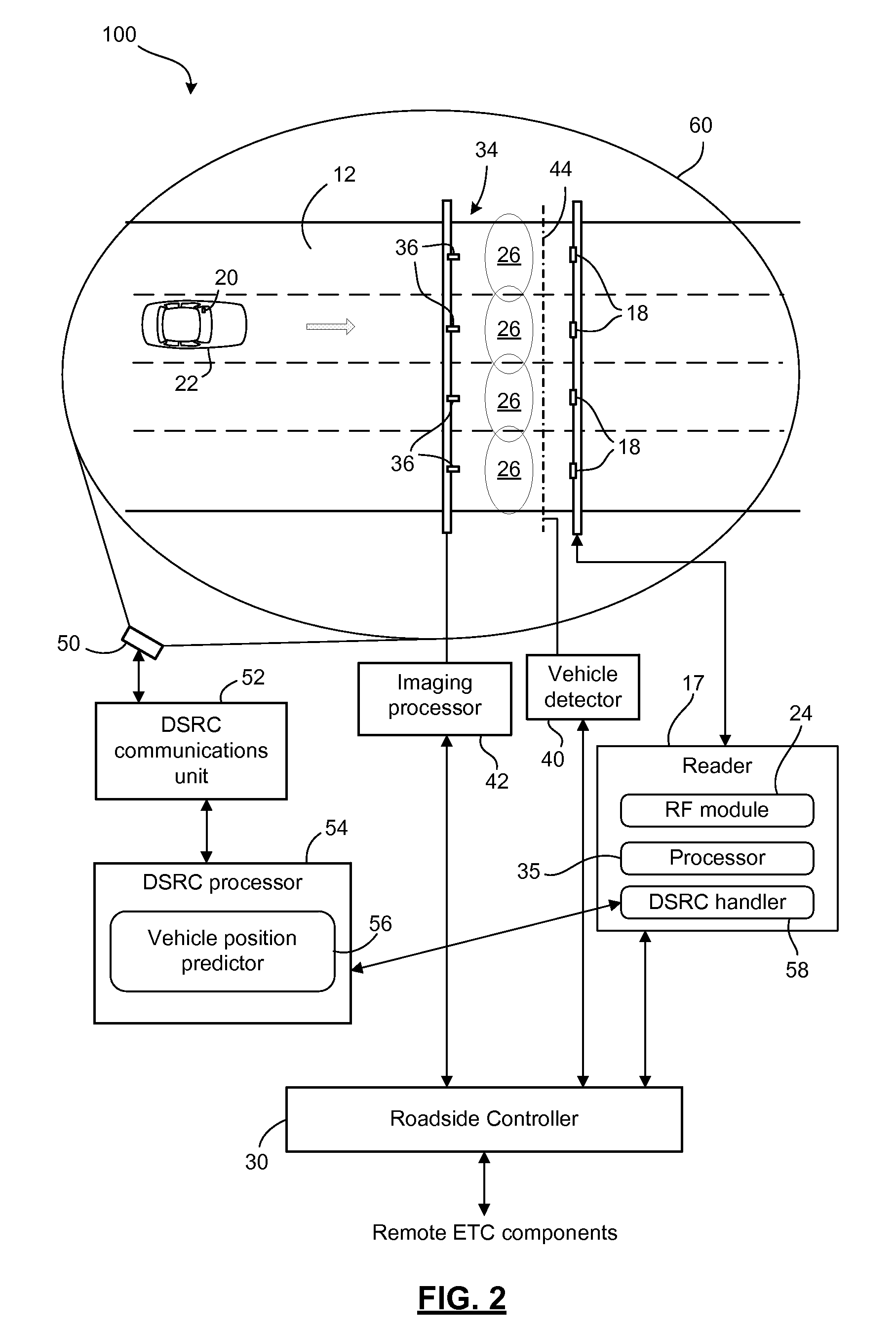 Real-time vehicle position determination using communications with variable latency