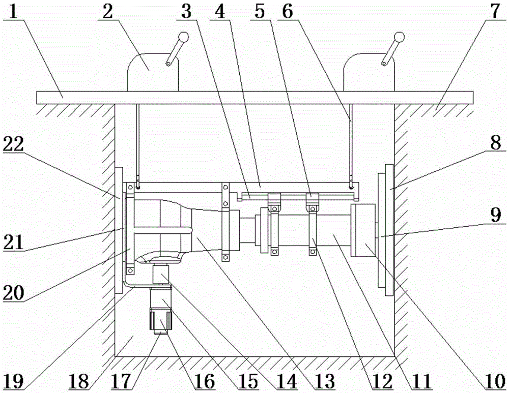 A kind of rock and soil mass in-situ strength bearing plate test device and using method