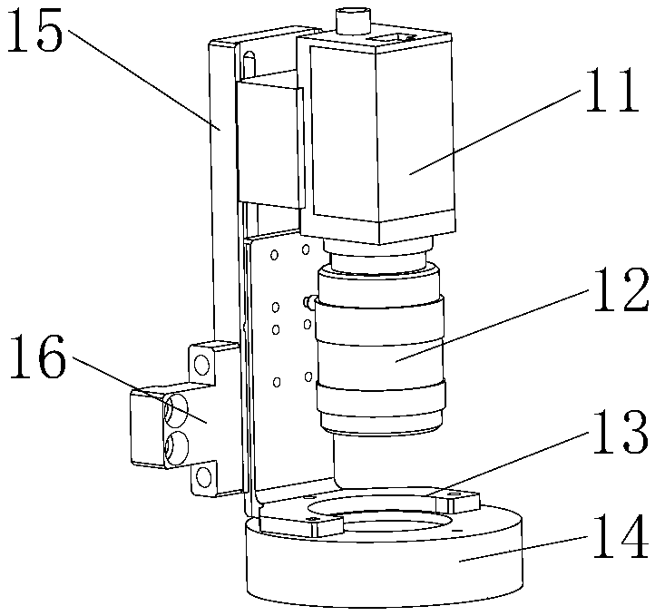 Automatic assembling device of mobile phone batteries