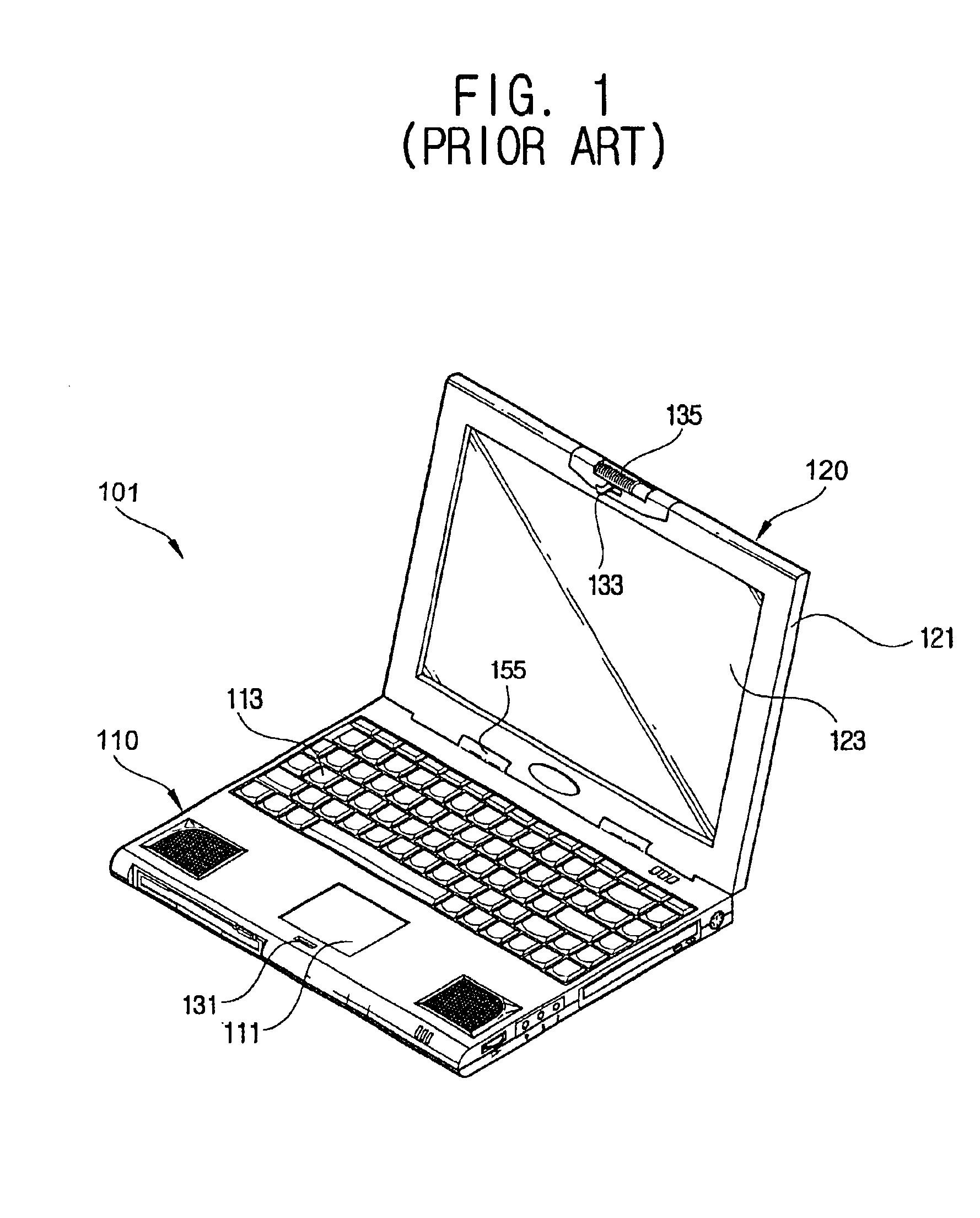 Portable computer having a latch apparatus
