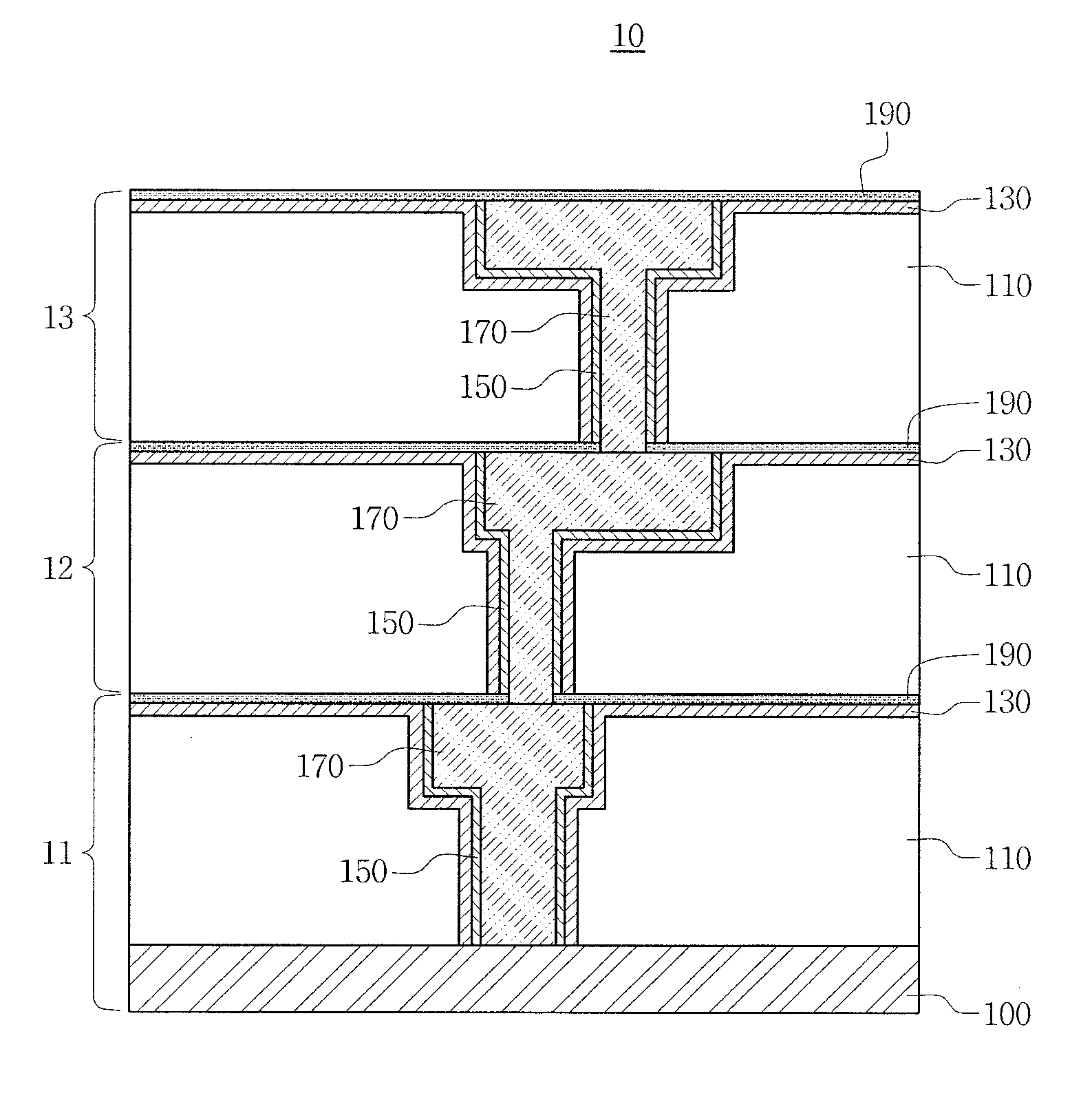 Metal interconnect of semiconductor device and method of manufacturing the same