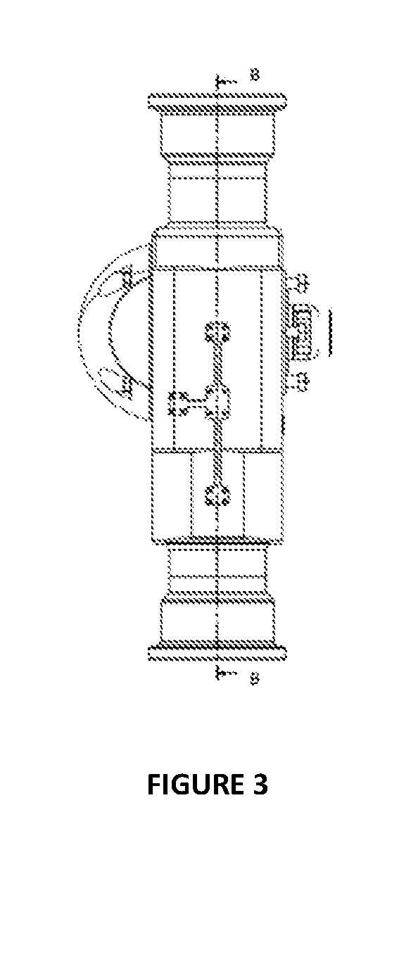 Apparatus and Method for Measuring Mass Flow-rates of Gas, Oil and Water Phases in Wet Gas