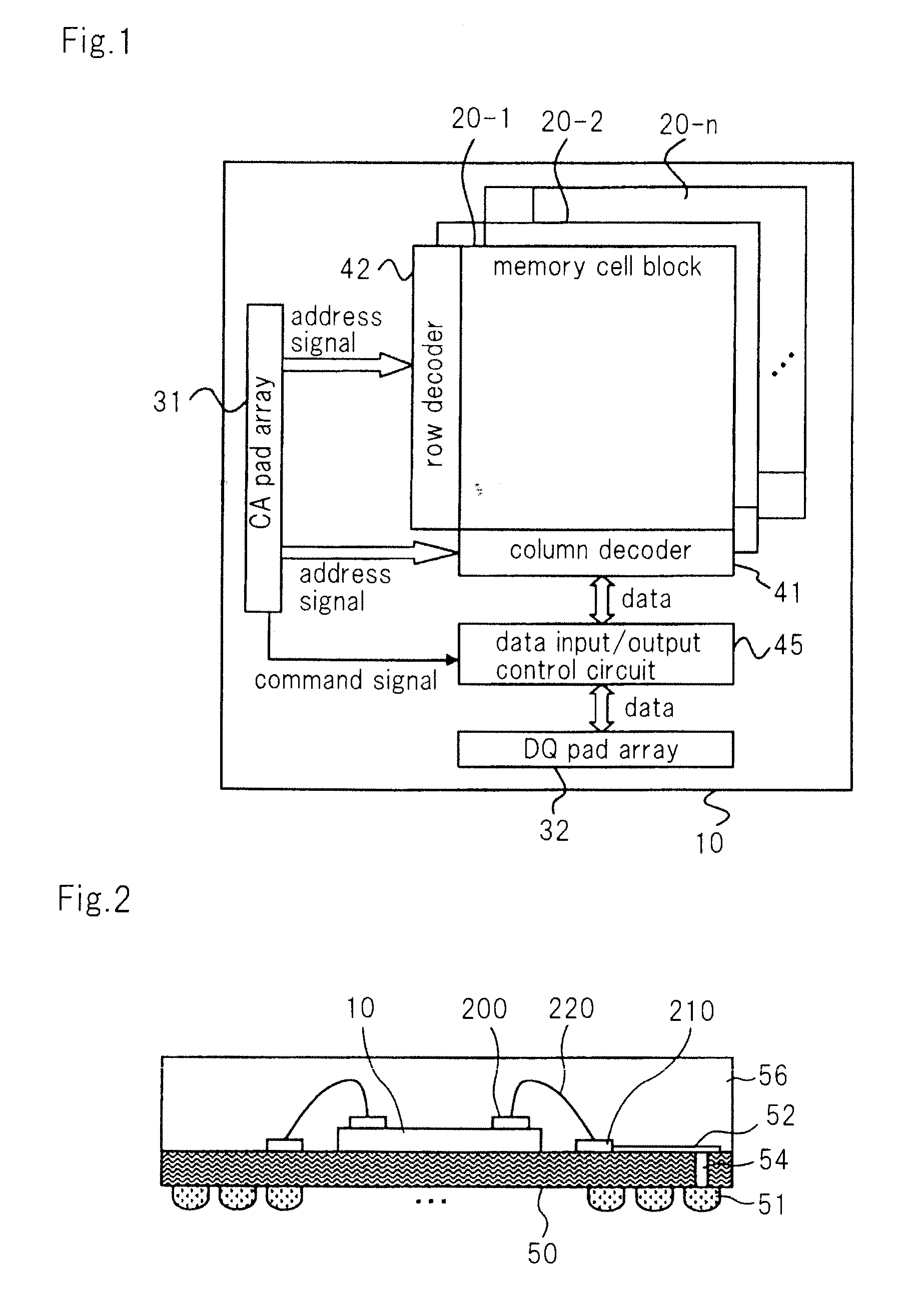 Semiconductor package with bonding wires of reduced loop inductance