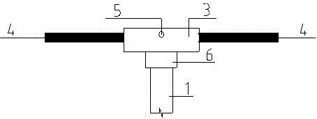 Reinforcement diameter-nonadjustable center arrangement manual die handle and application method