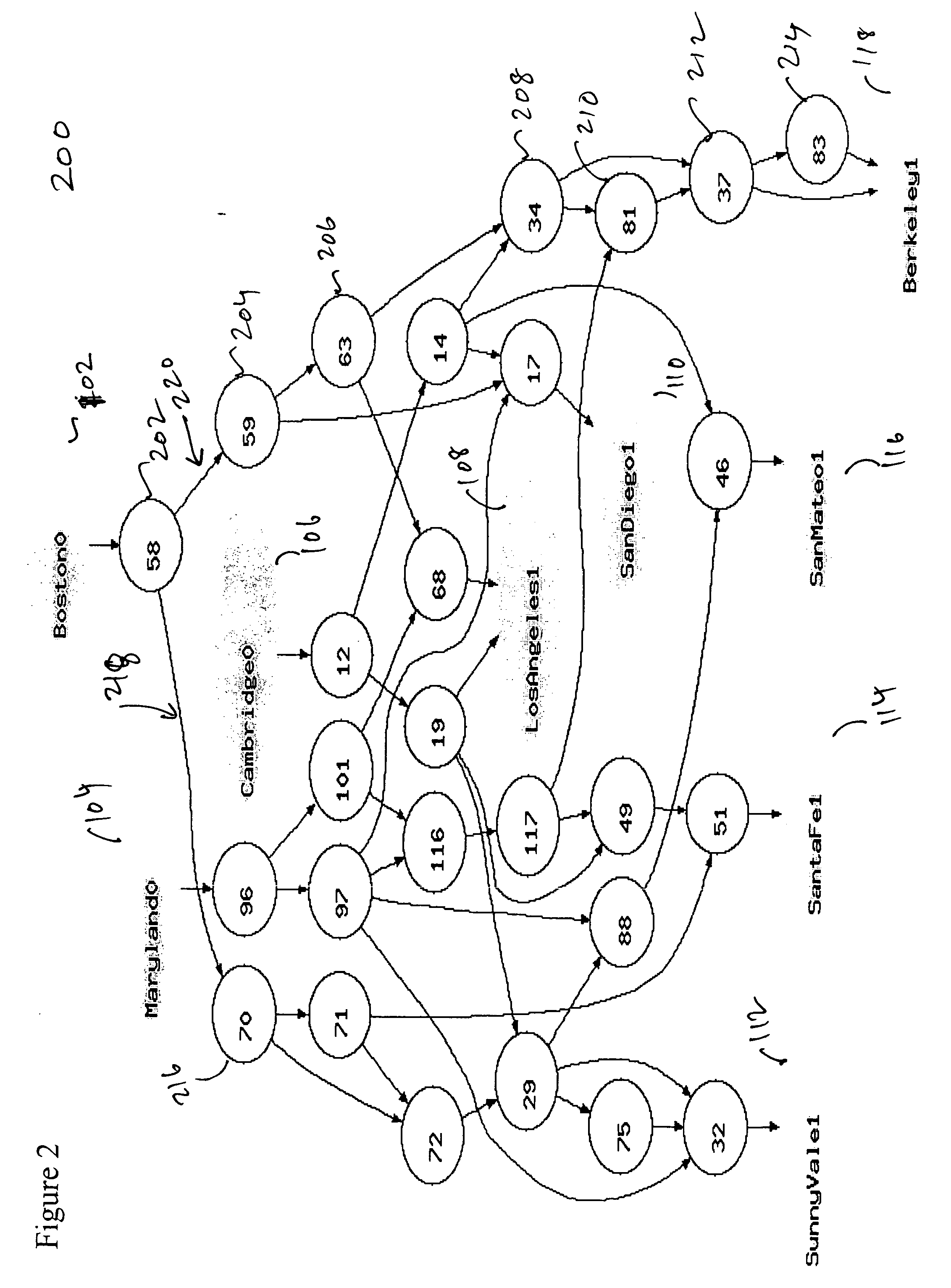 Method and system for generating an annotated network topology