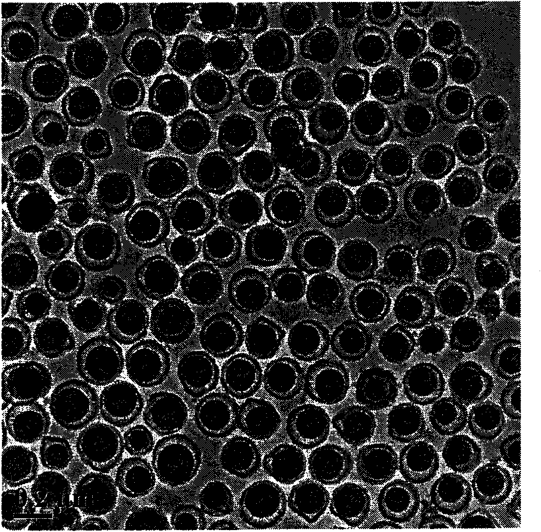 Method for synthesizing high-dispersibility high-specific surface area large-pore volume SiO2 hollow spheres