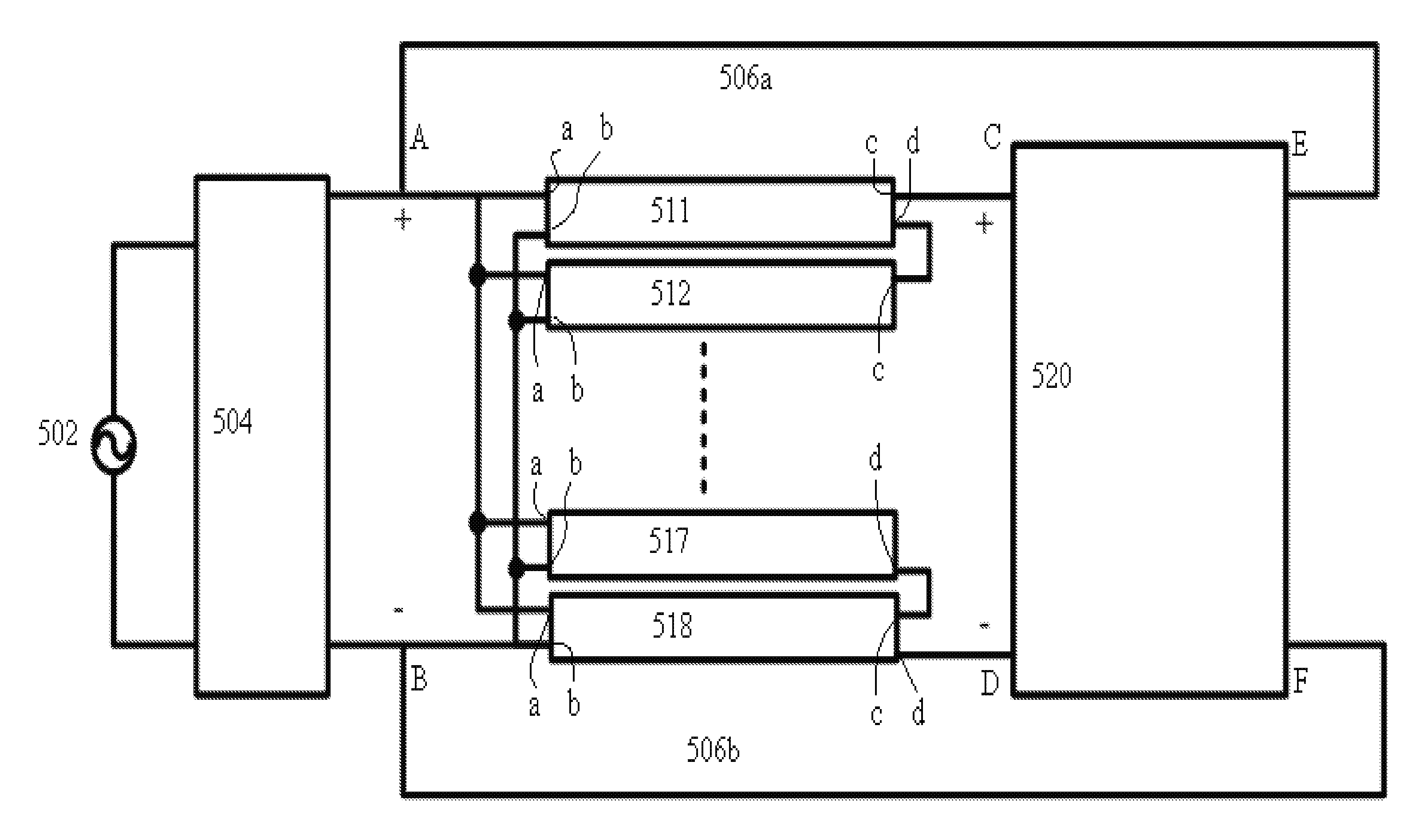 Burn-in test apparatus with function of energy recycling