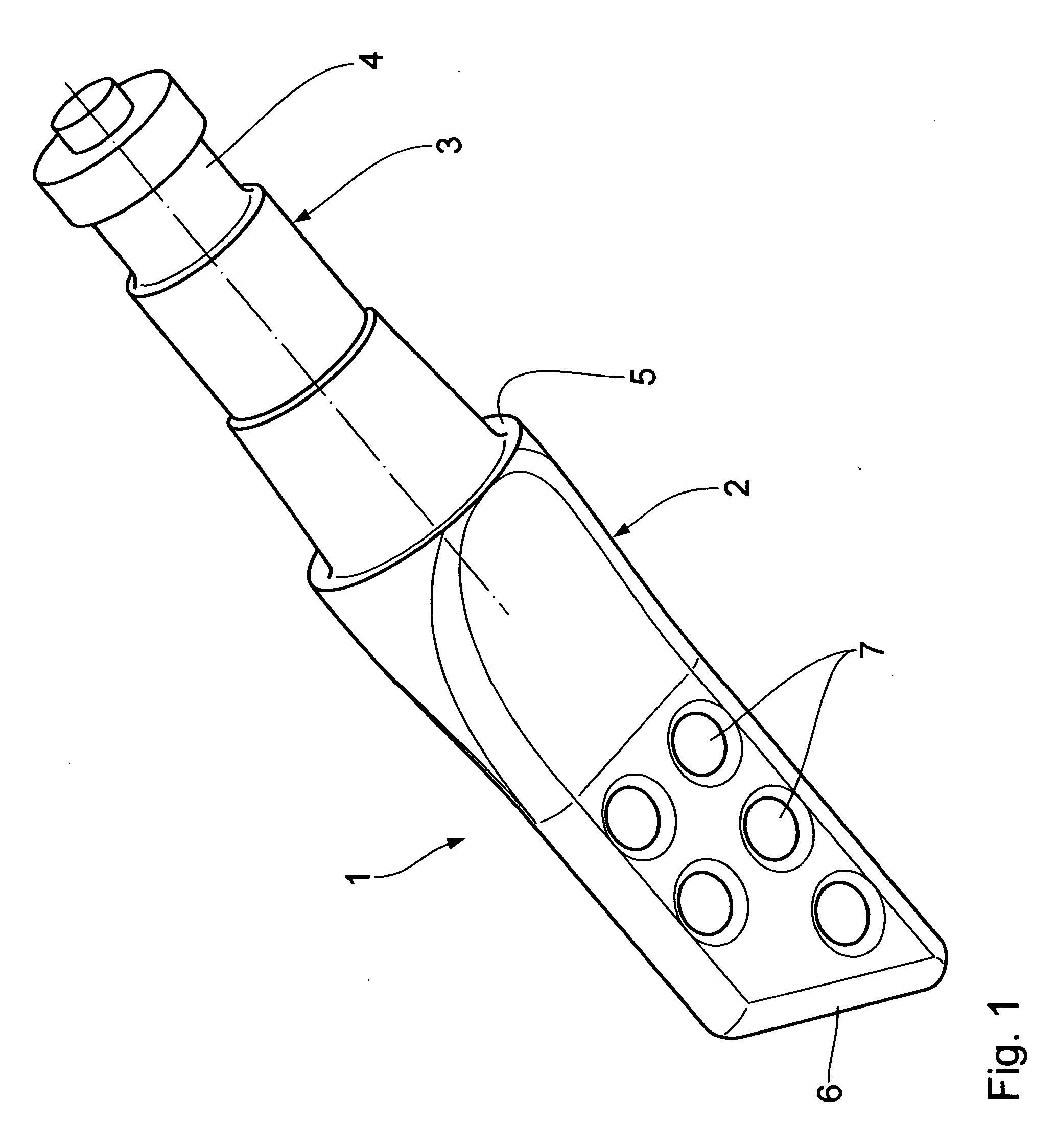 Applicator, in particular for a lip cosmetic