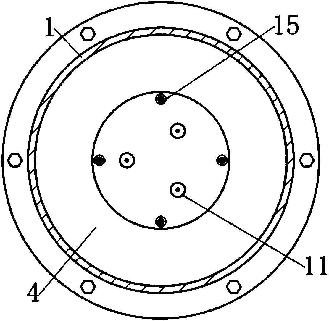 An early disc spring damper with adjustable stiffness