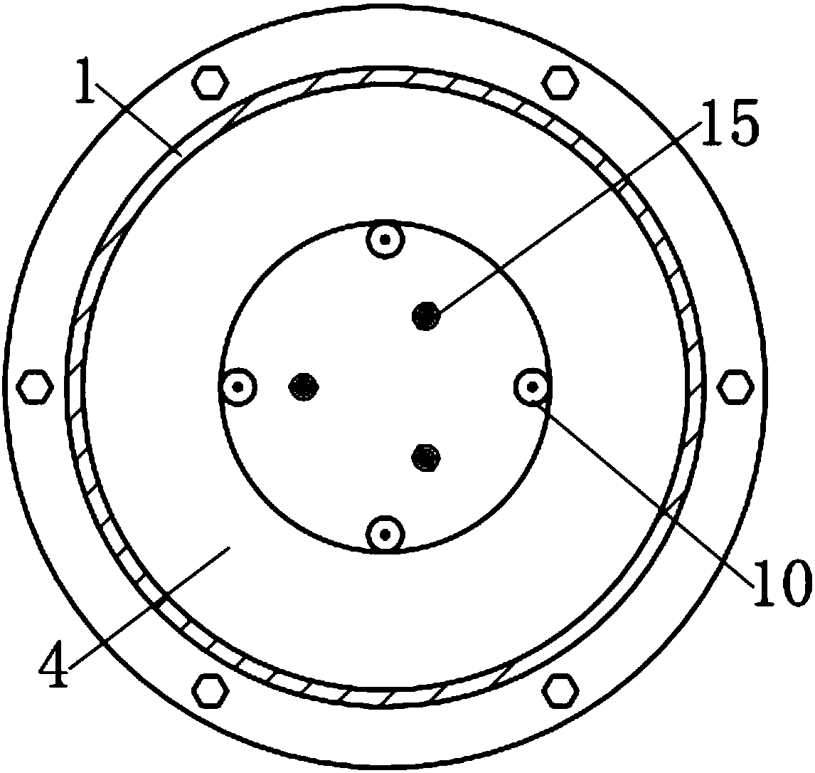 An early disc spring damper with adjustable stiffness