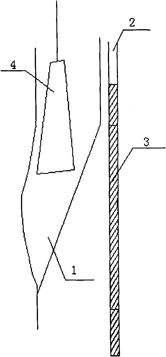 Method for correcting inclined hole formed by high strength stratum bridge drilling pile in karst growing area