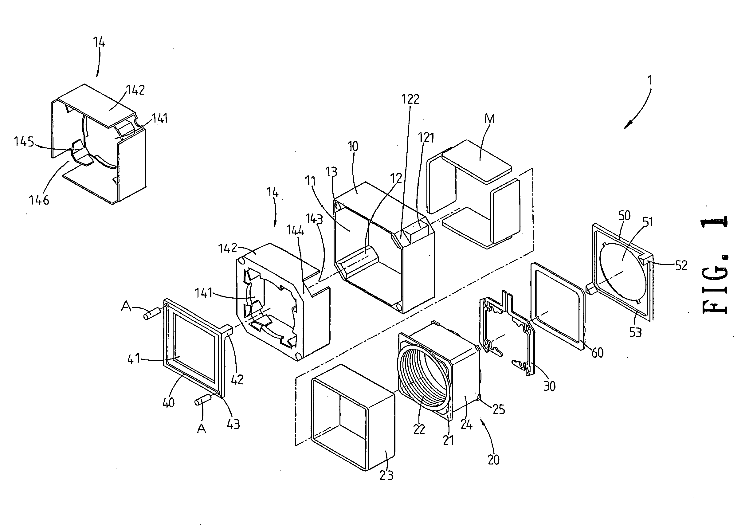 High performance focusing actuator of a voice coil motor