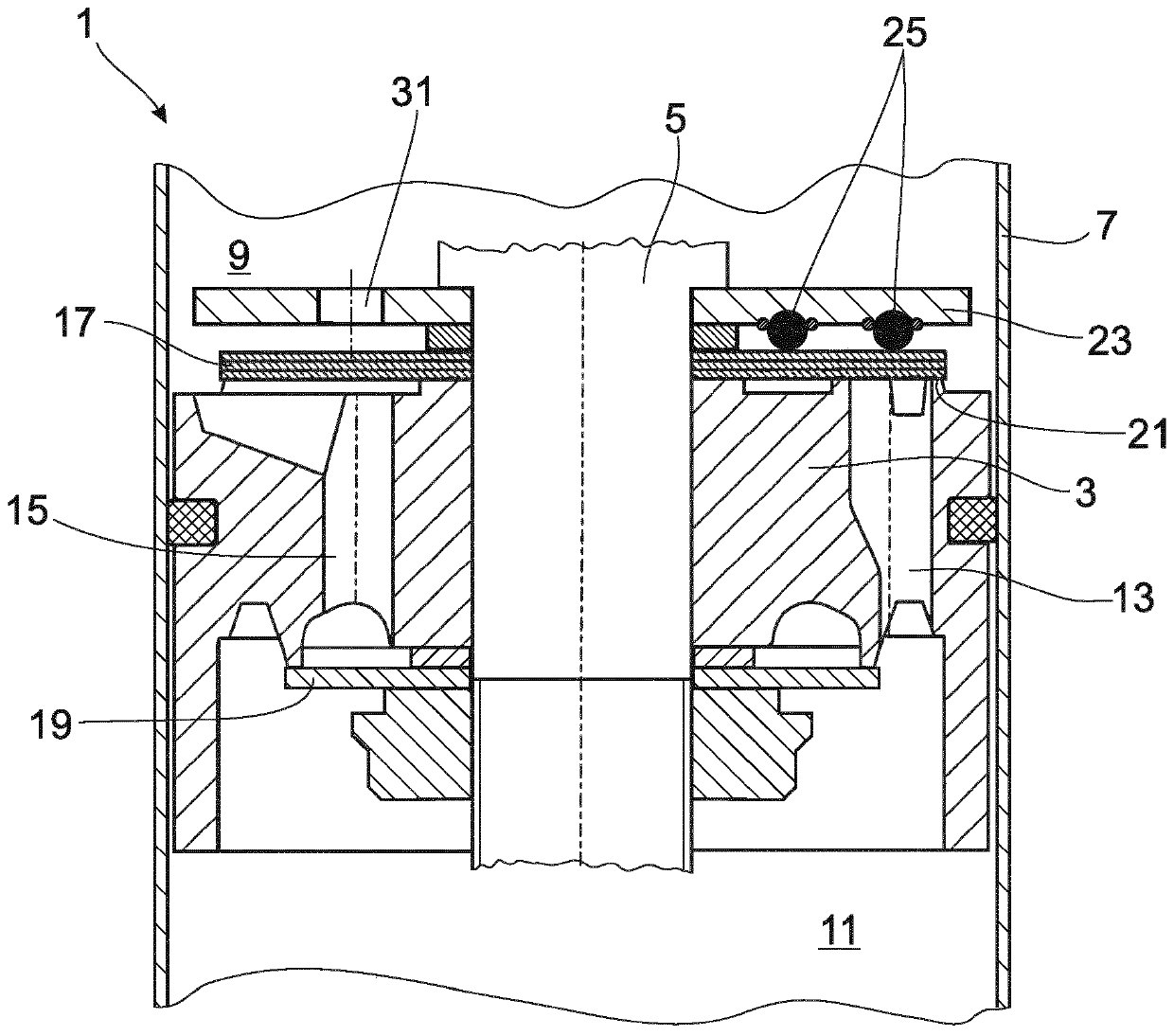 Damping valve for a vibration damper