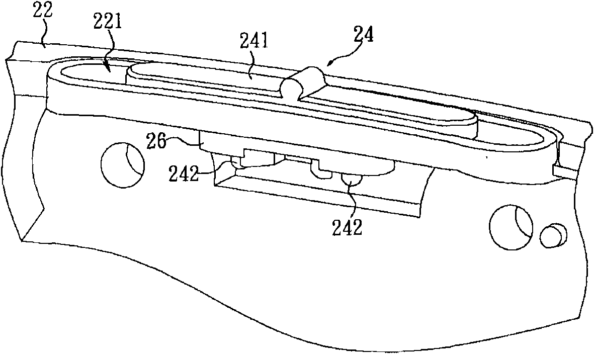 Sliding structure and electronic device applied by same