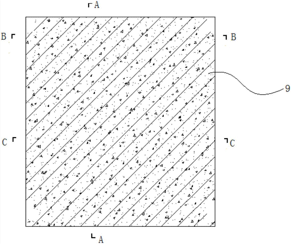 Prefabricated composite structure wallboard with free thermal-insulation form and manufacturing method thereof