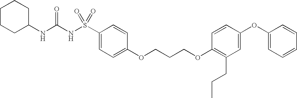 N-cyclohexylaminocarbonyl benzensulfonmide derivatives