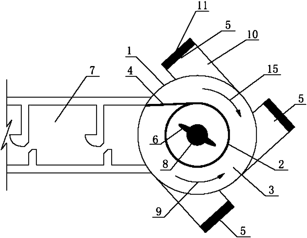 Fish inlet structure of fish passing facility