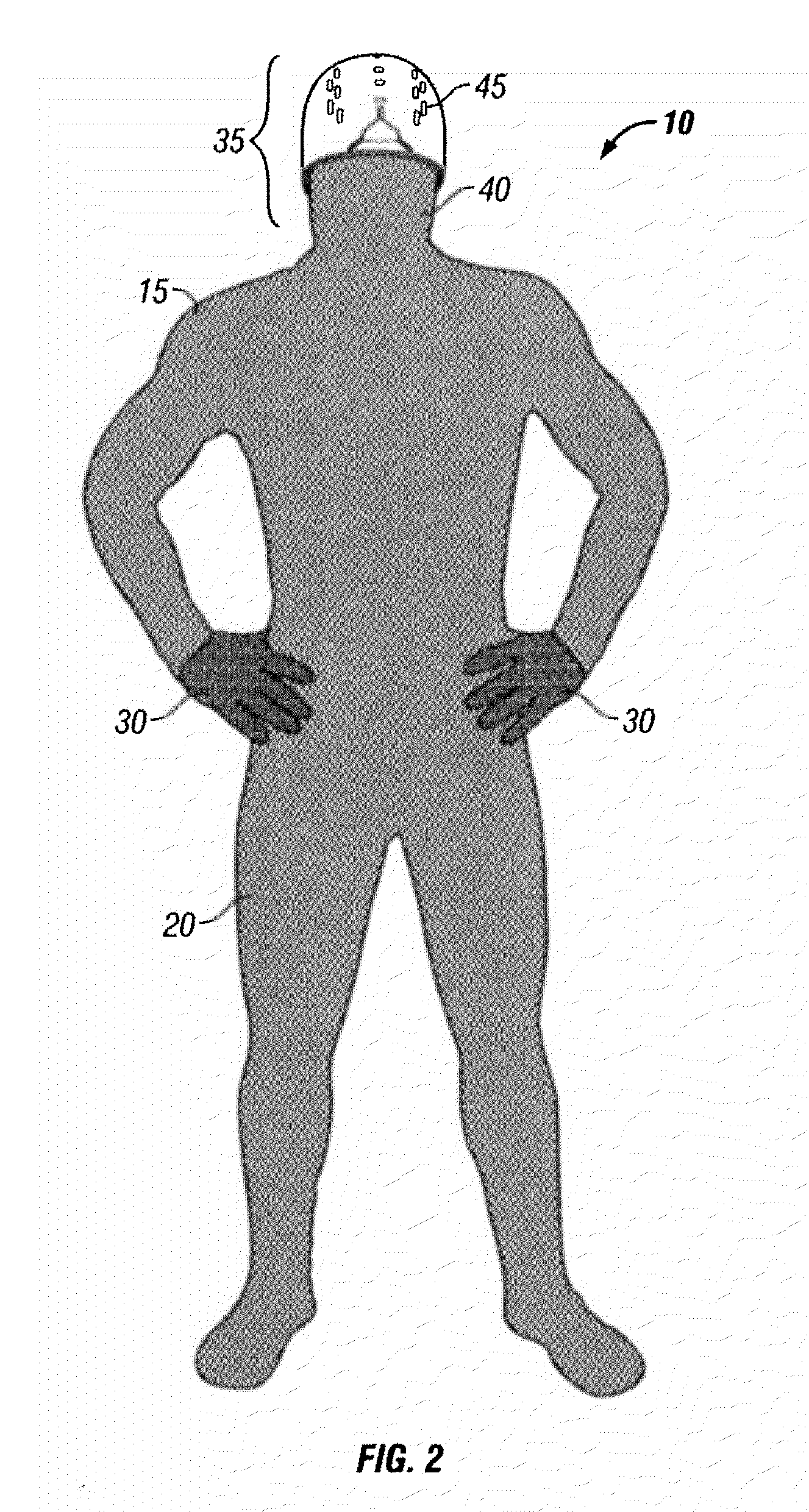 Buoyant impact-resistant suit