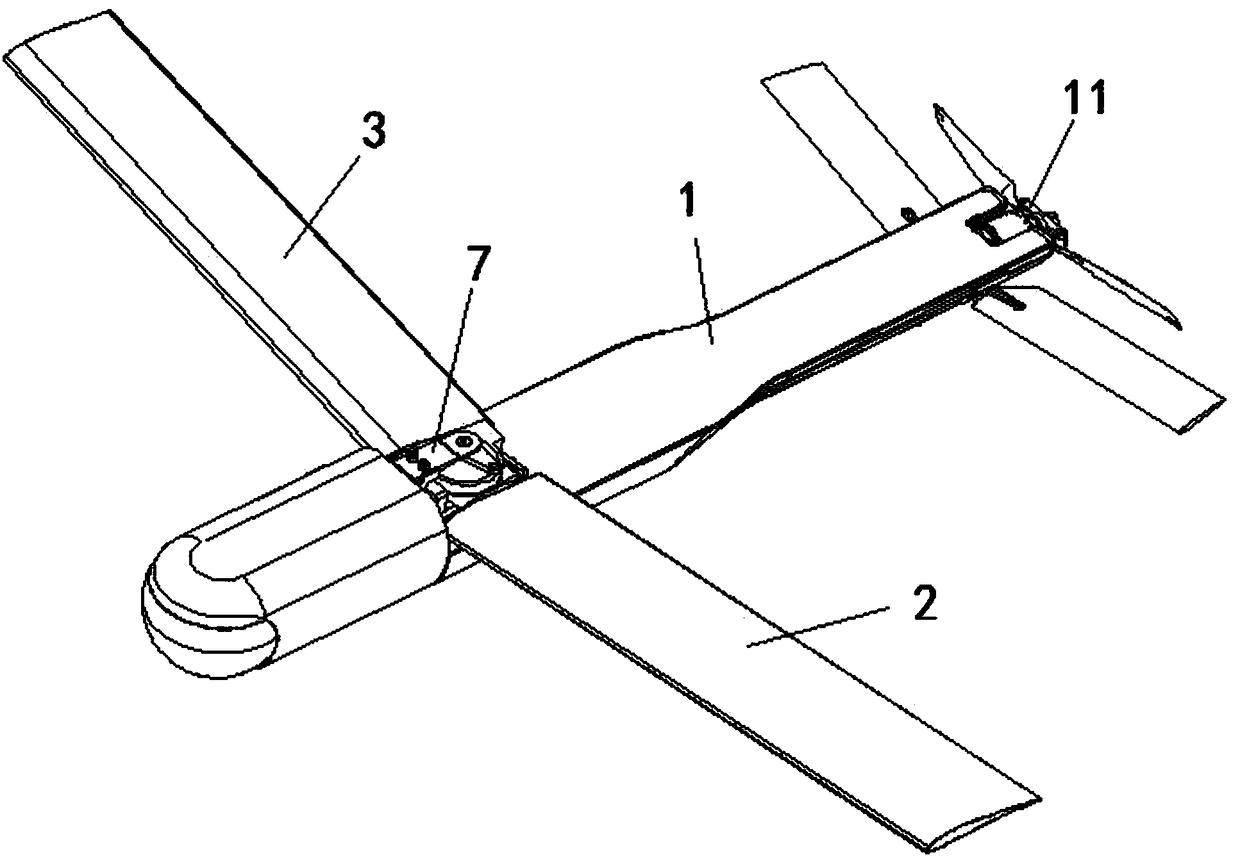 Drone with locking mechanism