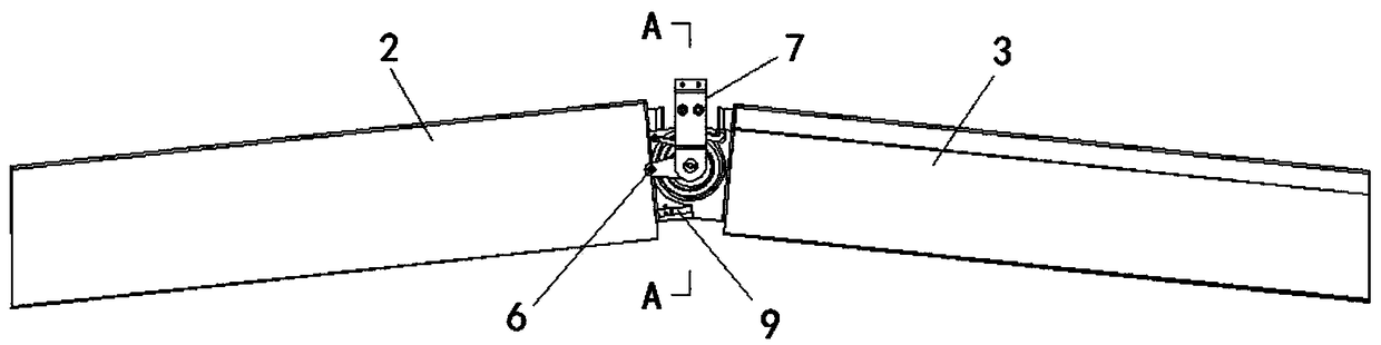 Drone with locking mechanism