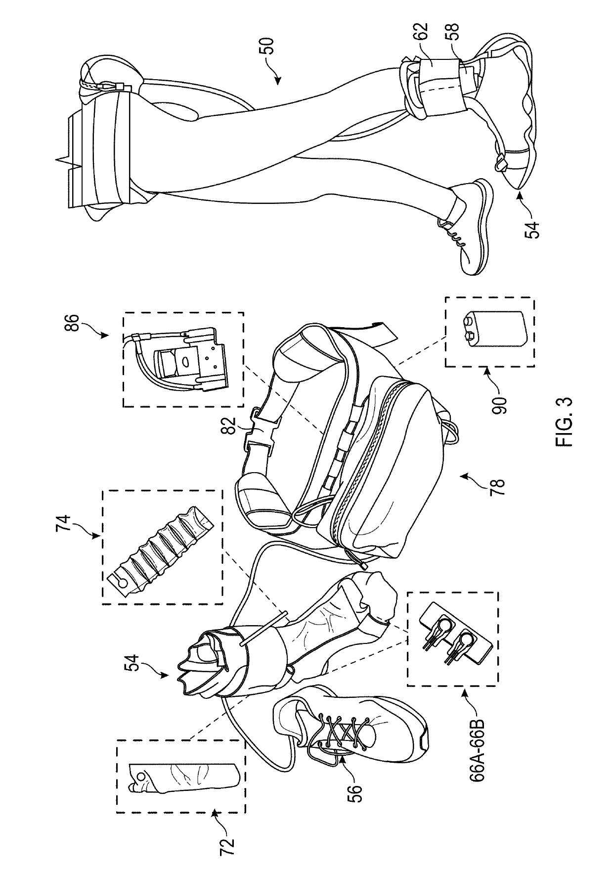 Soft dynamic ankle-foot orthosis exosuit for gait assistance with foot drop