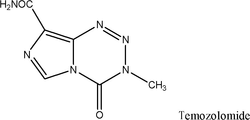 One-pot method for preparing temozolomide and method for refining temozolomide