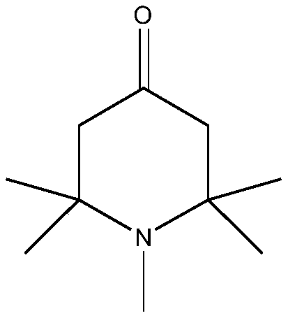 Preparation method of 1, 2, 2, 6, 6-pentamethyl-4-piperidone
