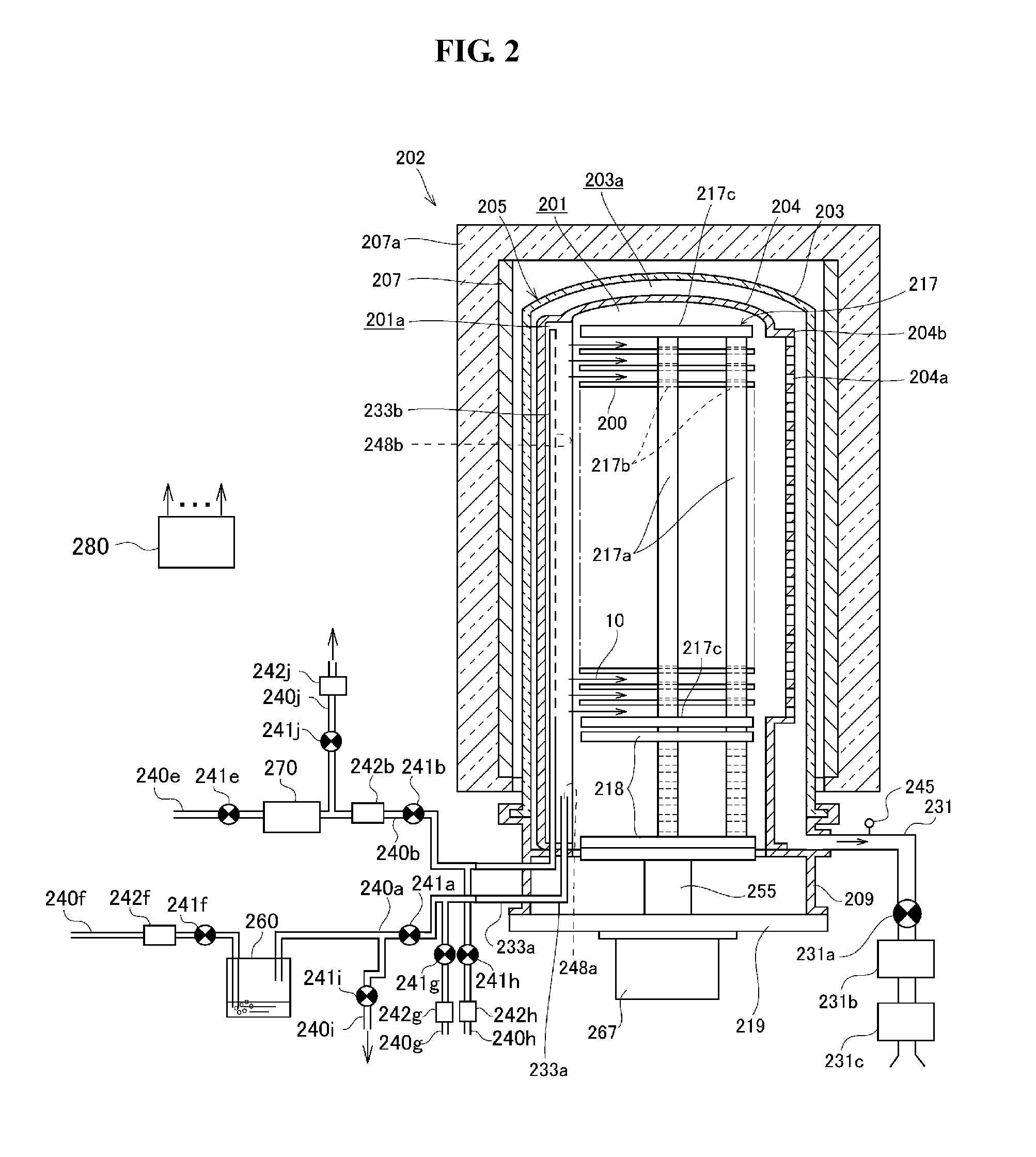 Substrate processing apparatus, method of manufacturing semiconductor device and semiconductor device