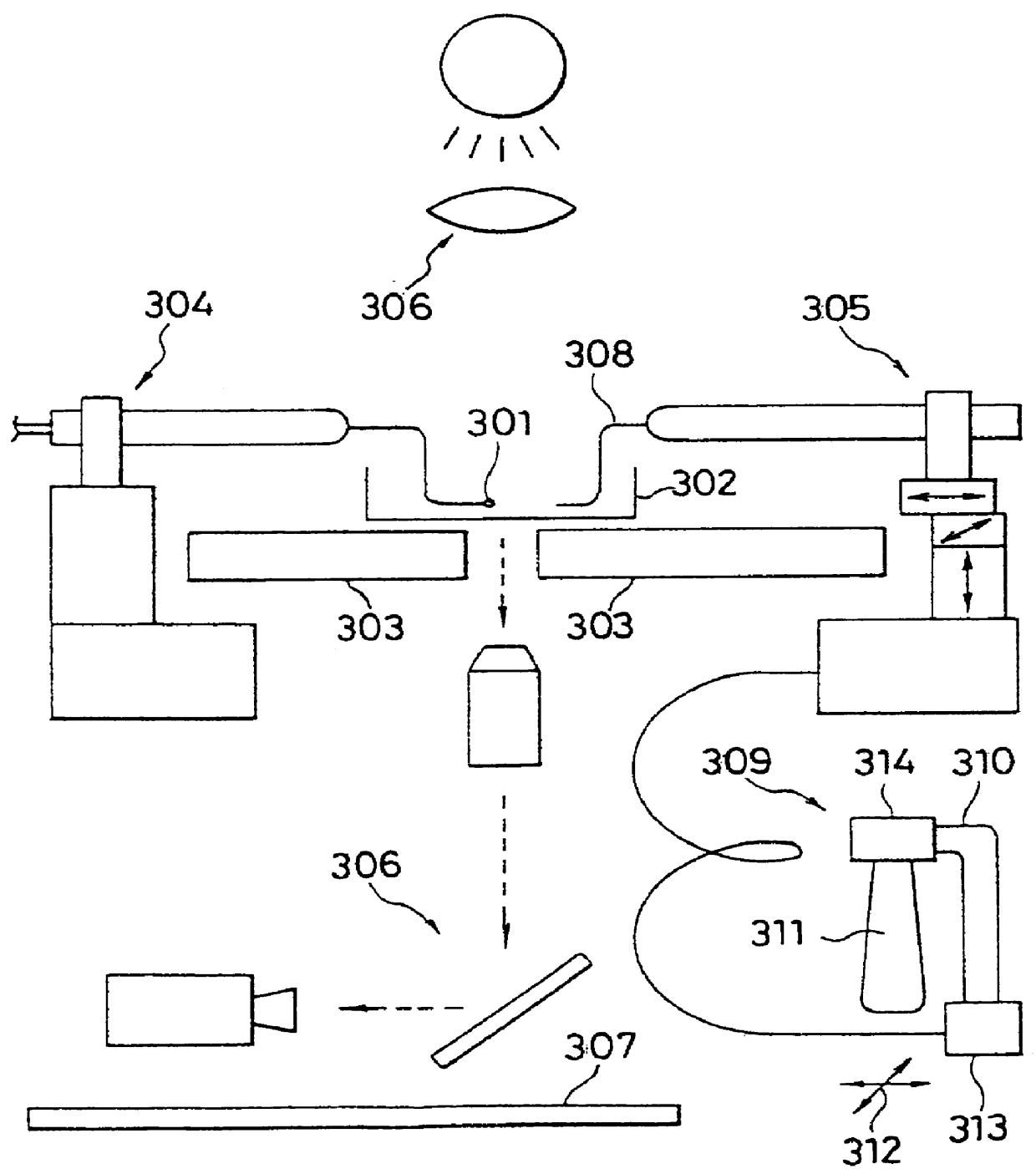 Hydraulically-operated micromanipulator apparatus