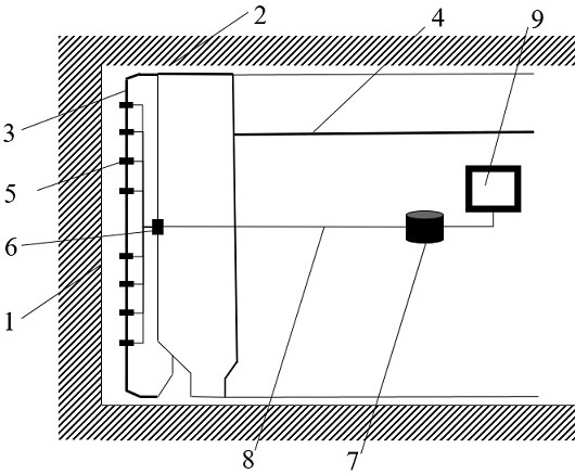 An online real-time detection system and method for tbm hob wear