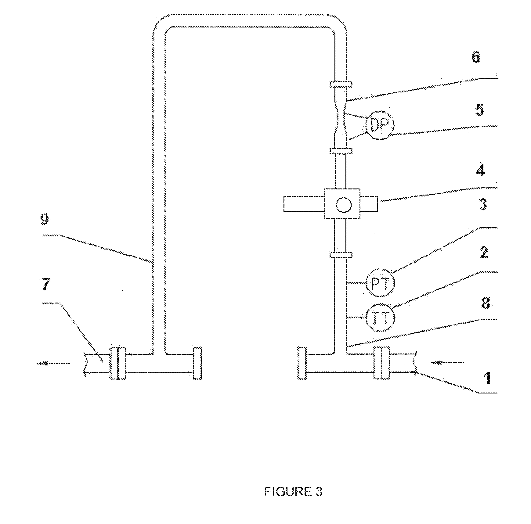 Steam flow rate metering device and metering method therefor