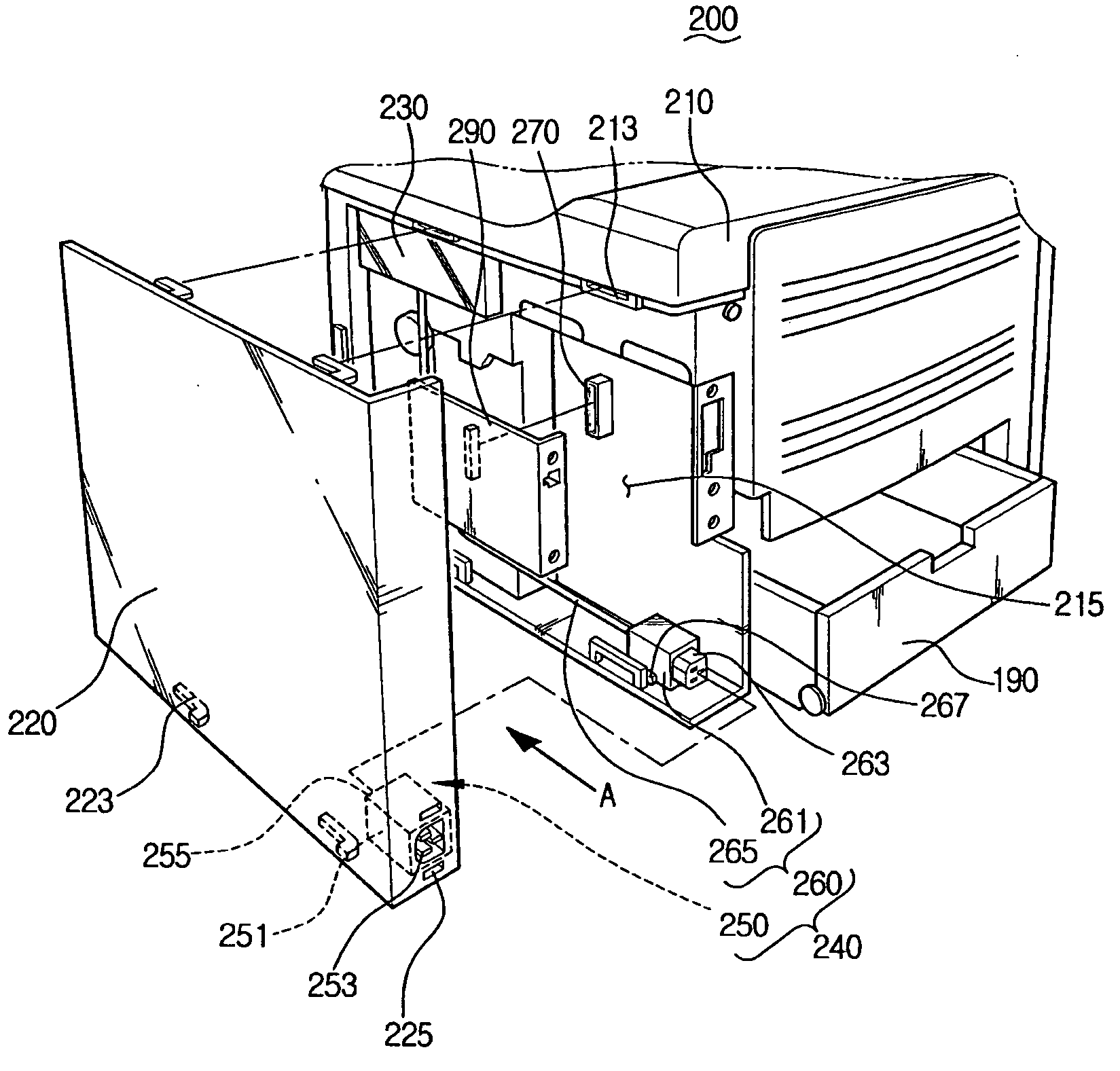 Power supply device and electronic apparatus employing the same