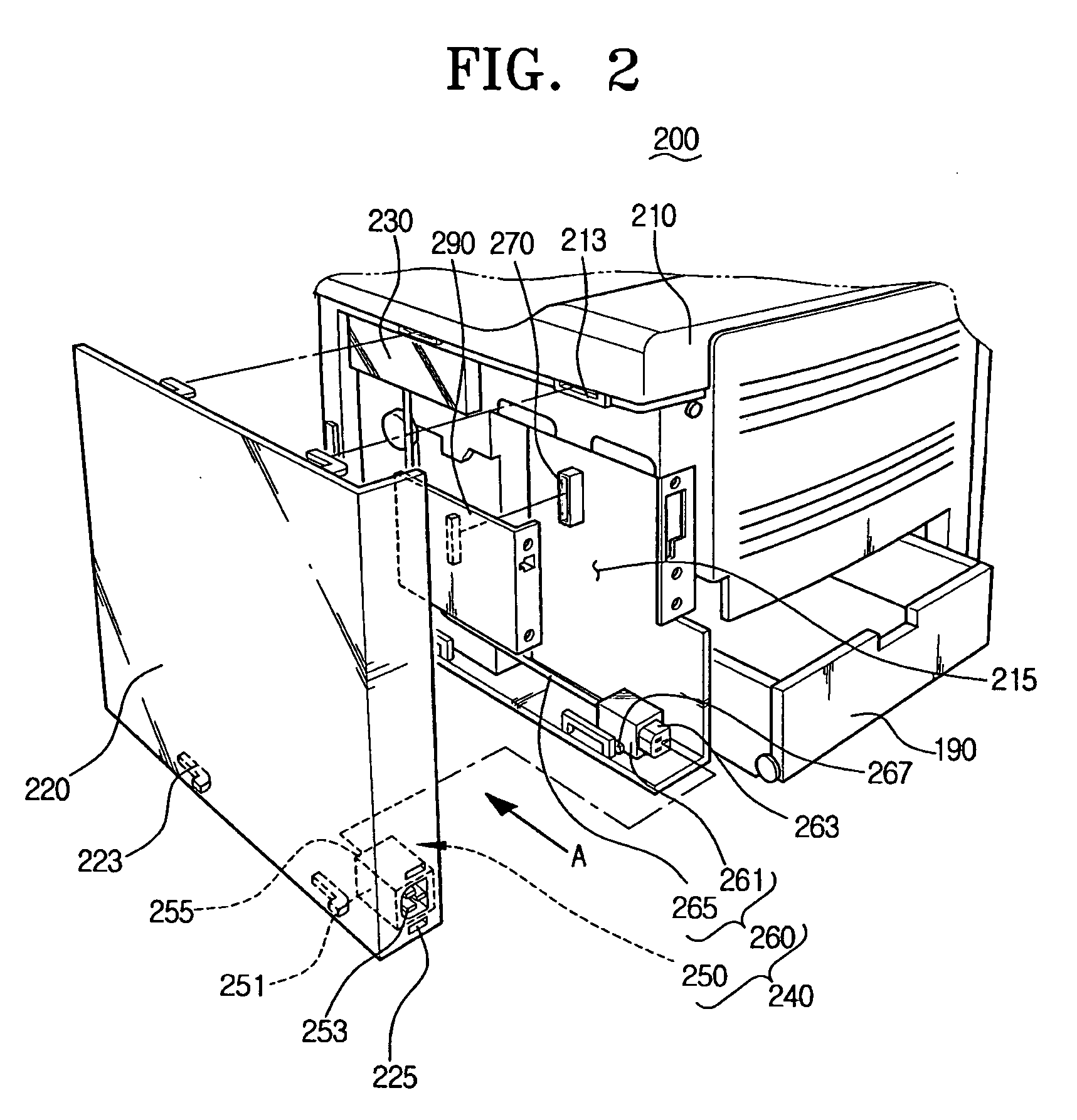 Power supply device and electronic apparatus employing the same