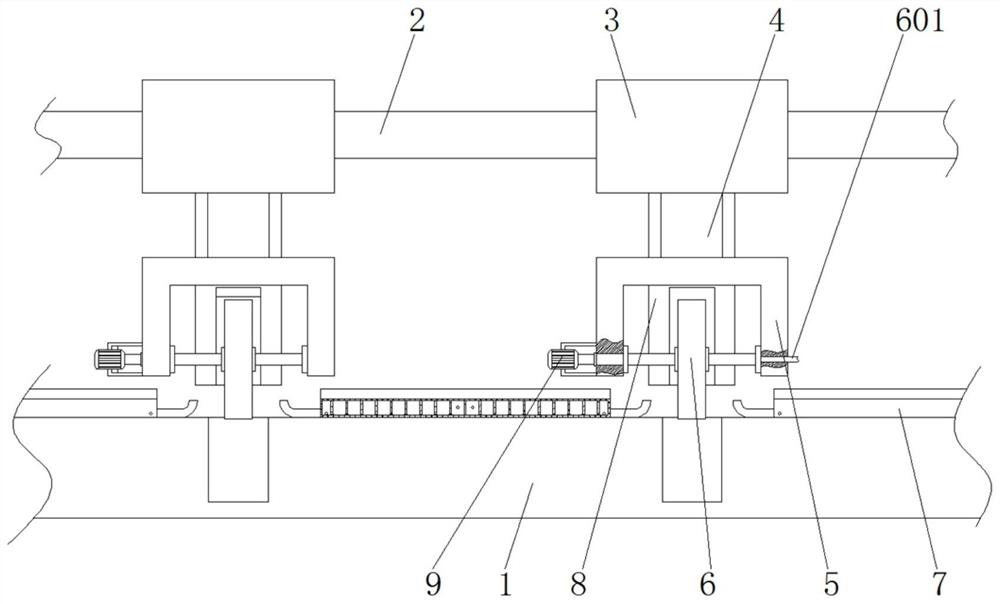 Cloth production slitting machine