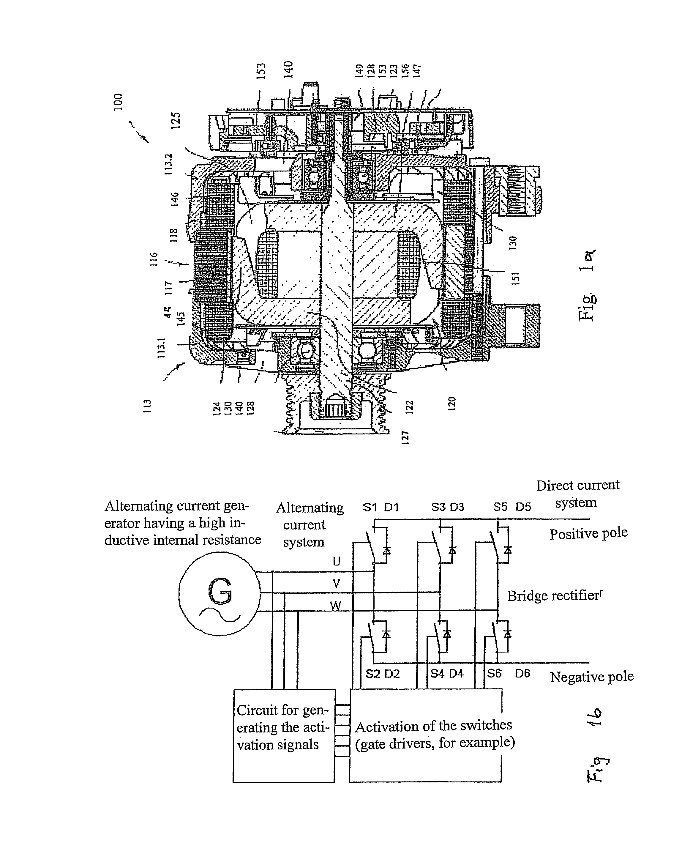 Activation of a synchronous rectifier