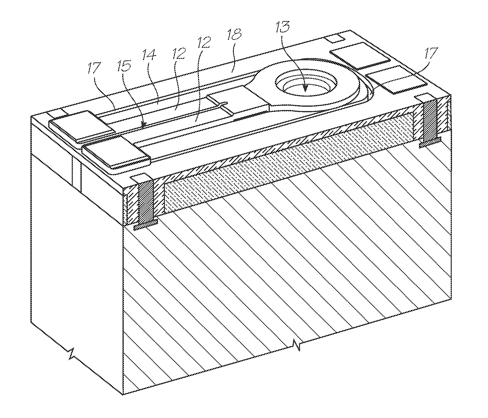 Inkjet nozzle assembly with drop directionality control via independently actuable roof paddles