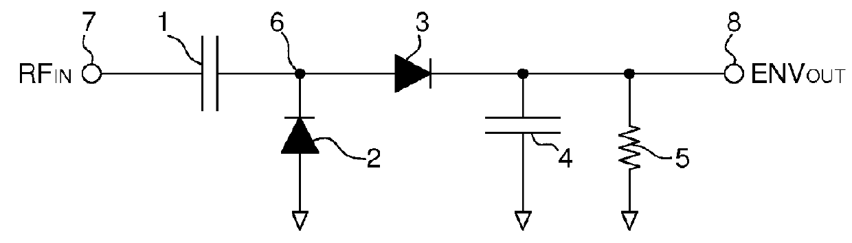 Envelope detector circuit