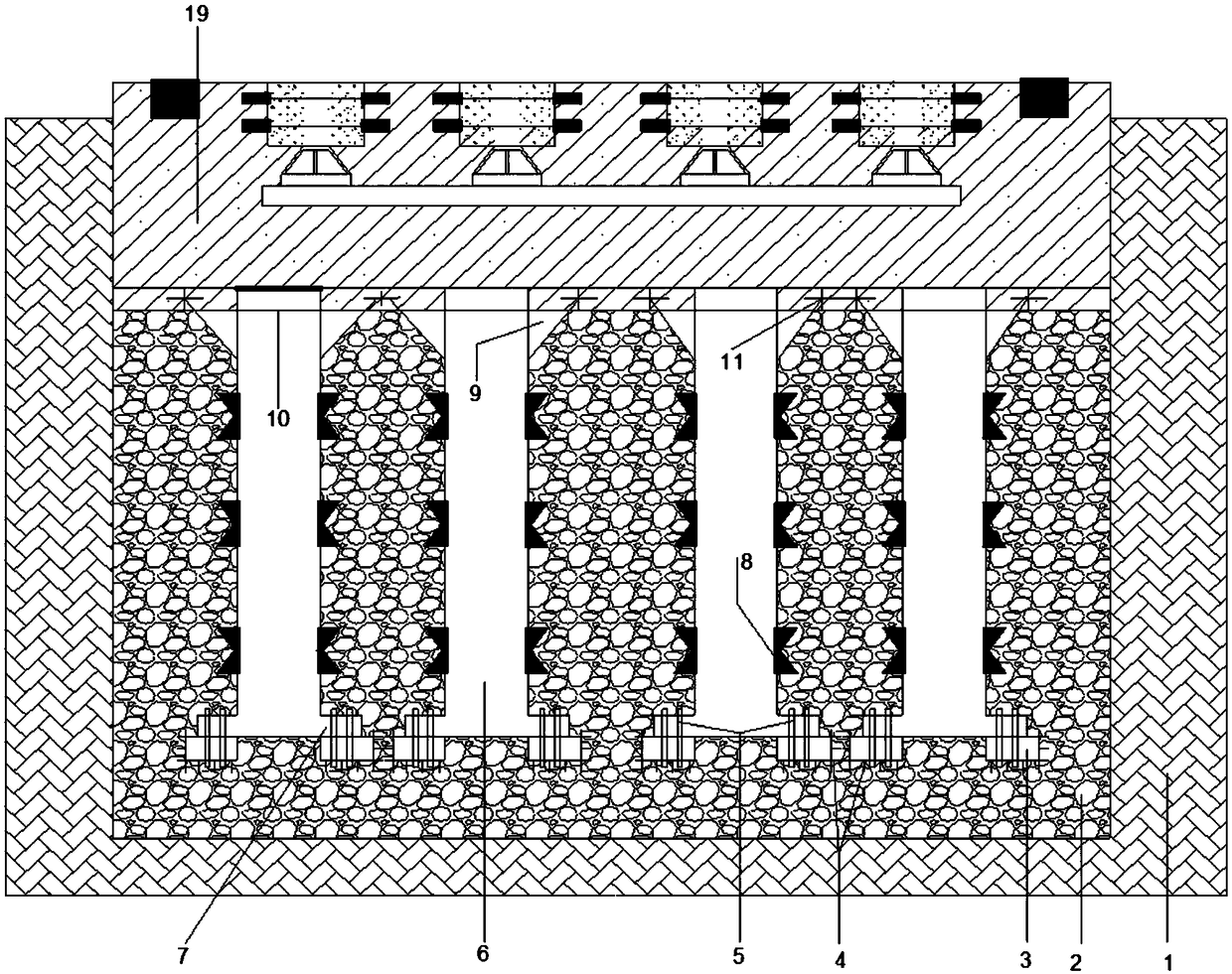 Composite cantilever supporting formwork system for high-pier cast-in-situ capping beam and construction method