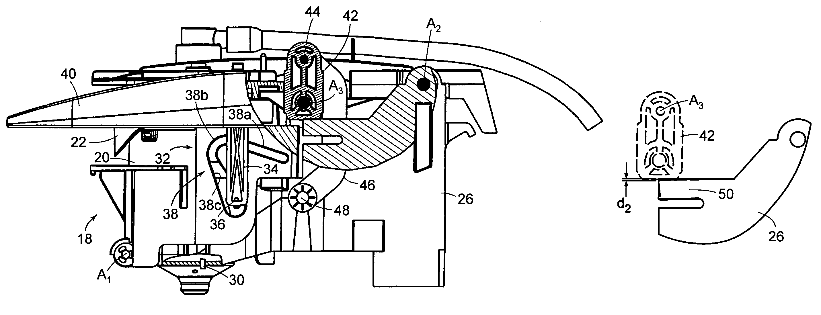 Brew chamber for a single serve beverage brewer