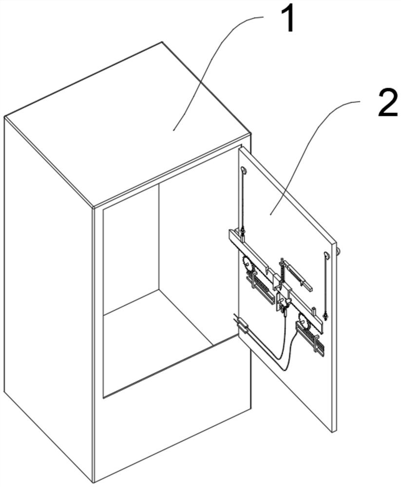 A 6kv high-voltage switchgear mechanical anti-error locking device