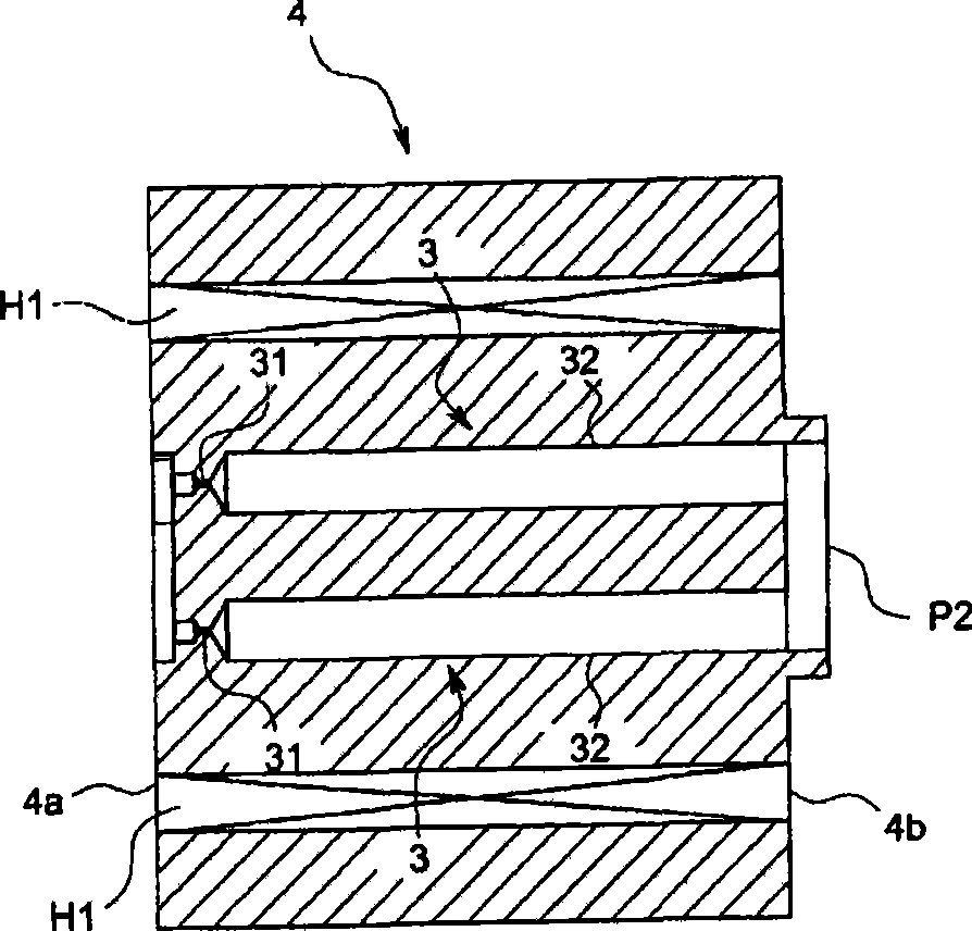 Liquid material vaporizer