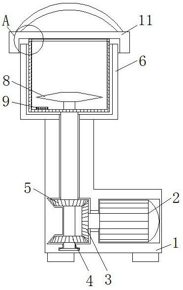 Traditional Chinese medicine pulverizer capable of efficiently pulverizing