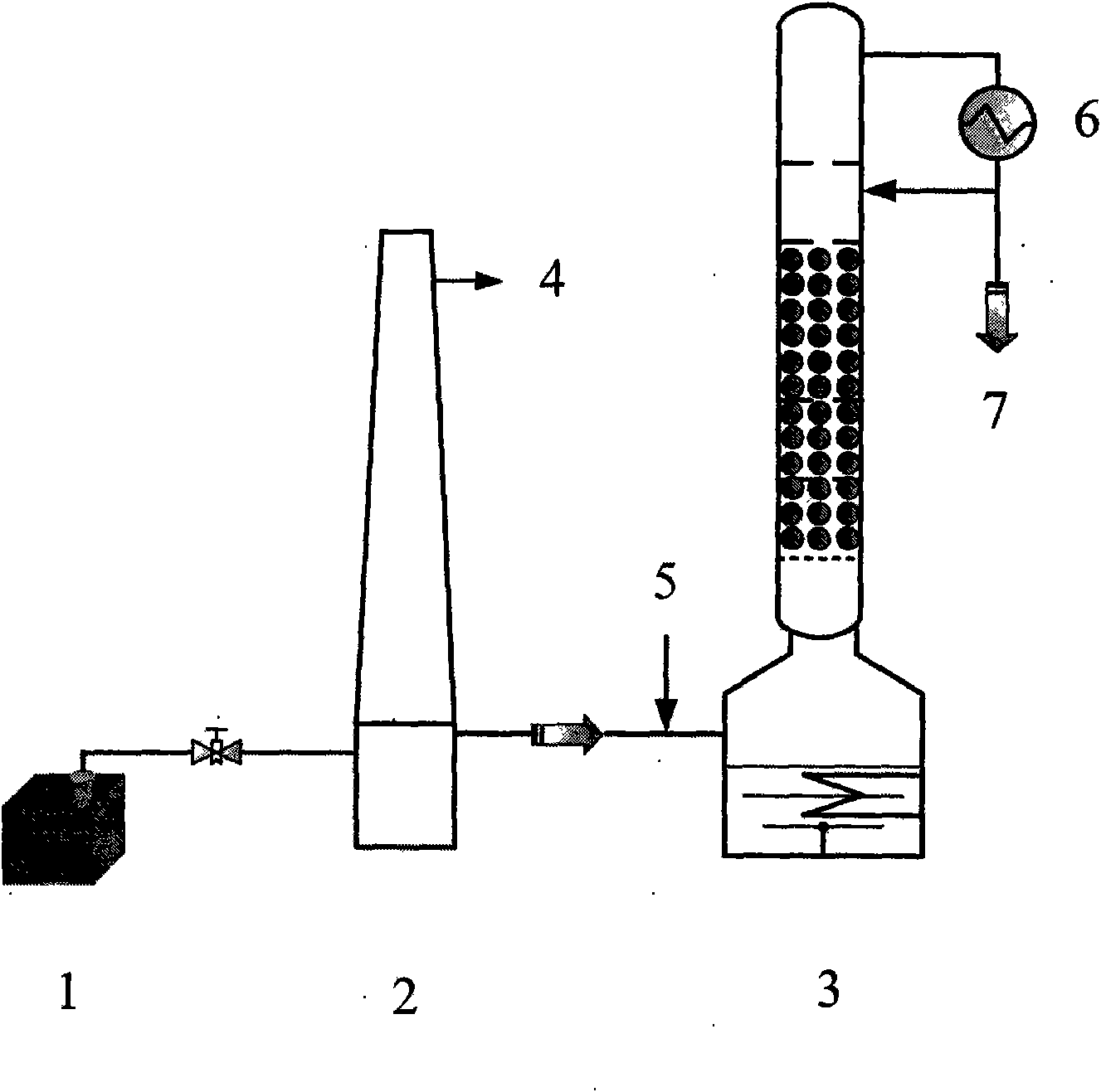 Method of refining titanium tetrachloride by using aluminium powder and vash oil mixture