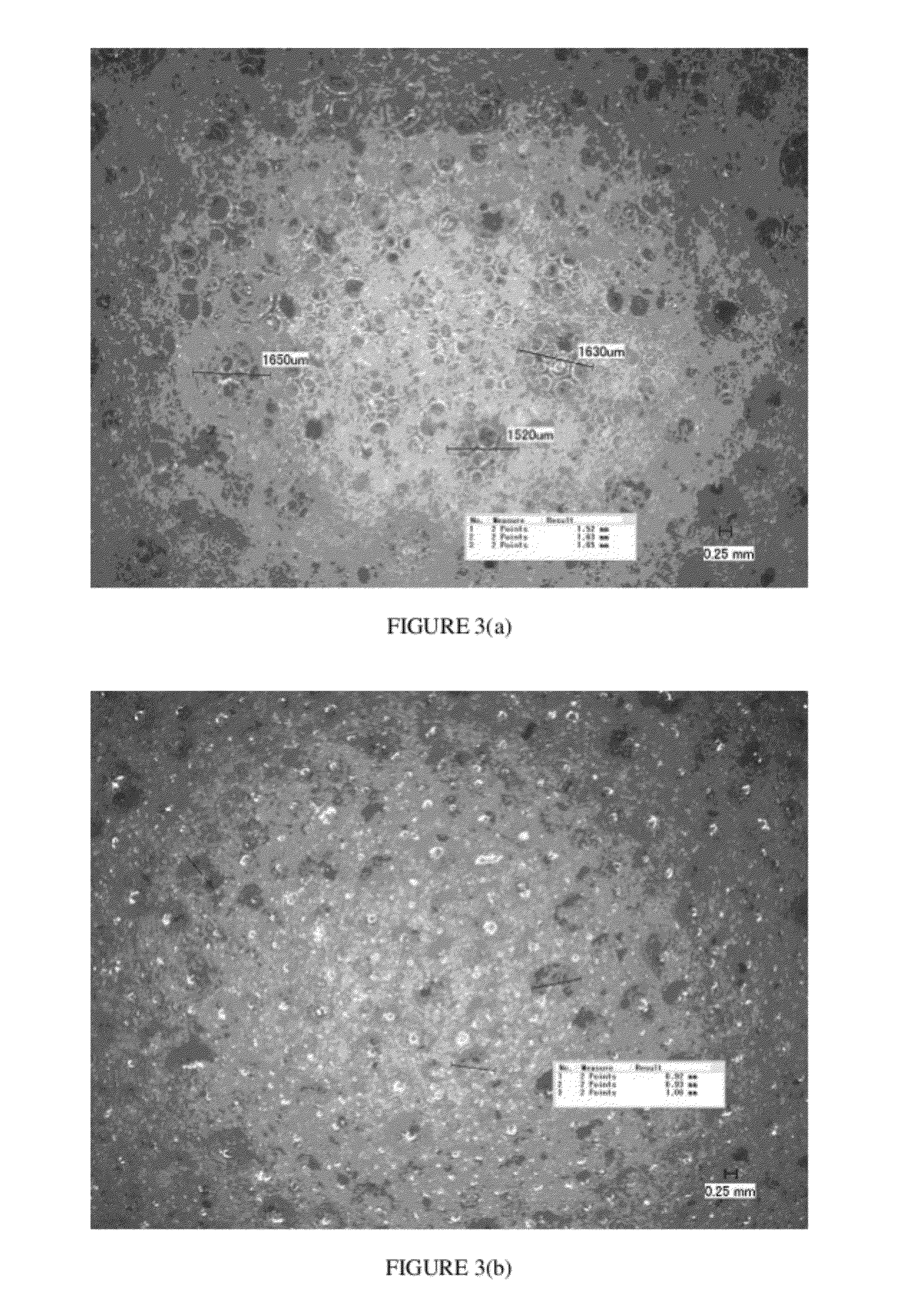 Process for the preparation of conformable materials for downhole screens