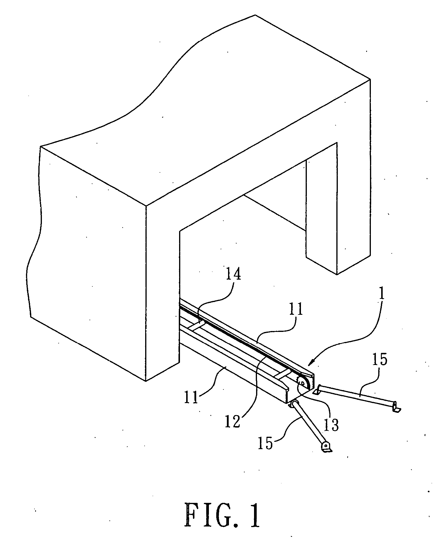 Conveying apparatus of a vehicle washing machine