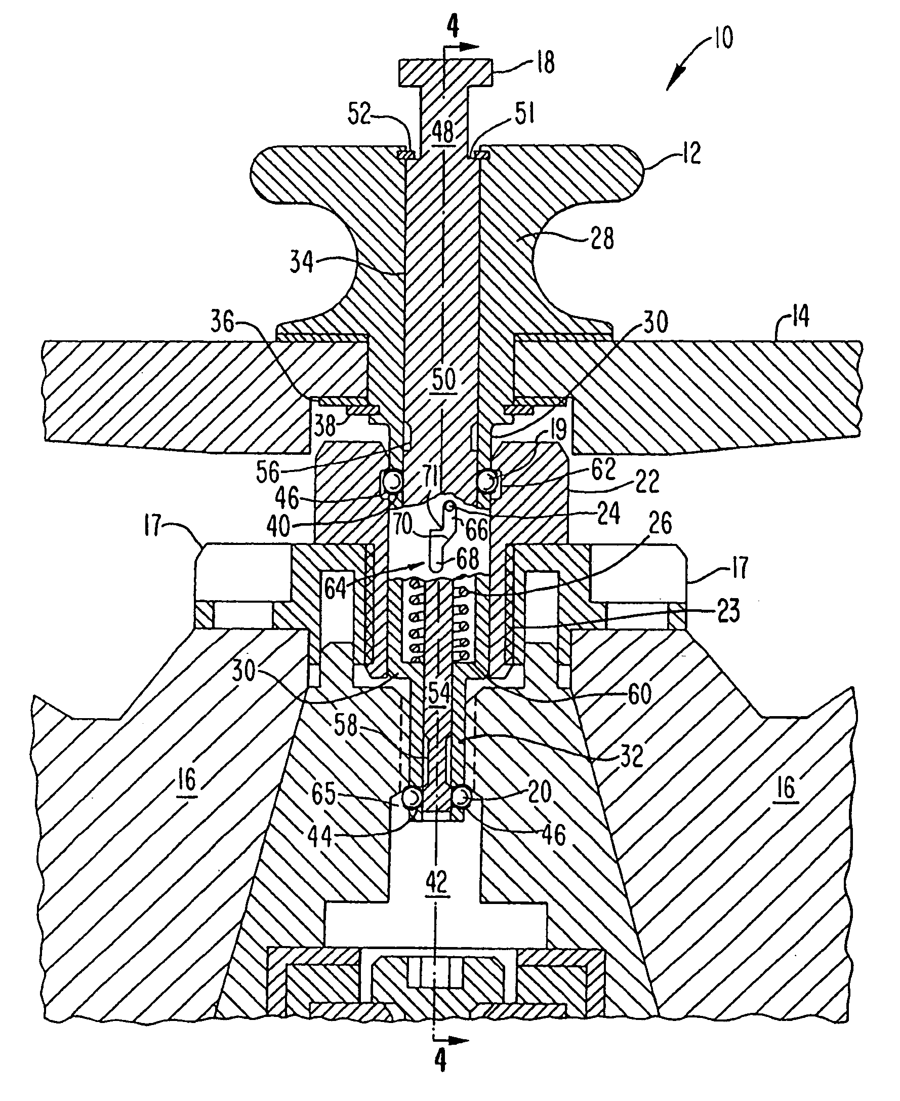 Attachment and release apparatus for a centrifuge rotor cover