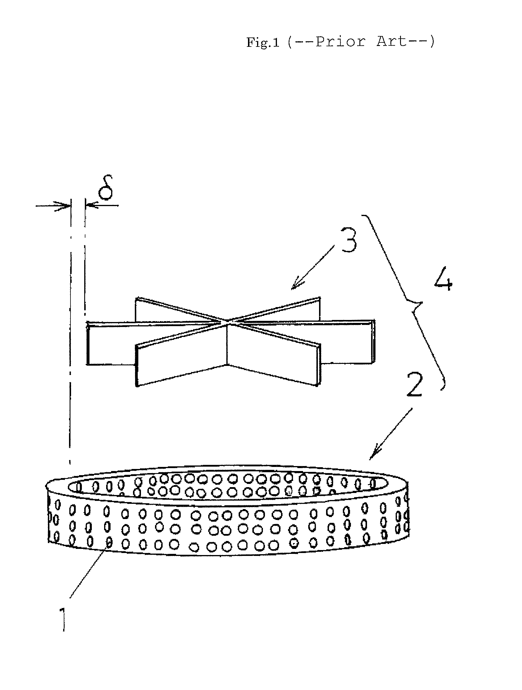 Performance estimation method and scale-up method for particle size breakup apparatus of a rotor-stator type