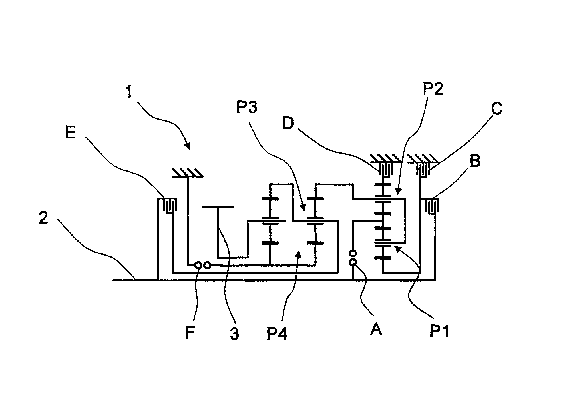 Method for operating a transmission device with a plurality of friction-locking and positive-locking shifting elements