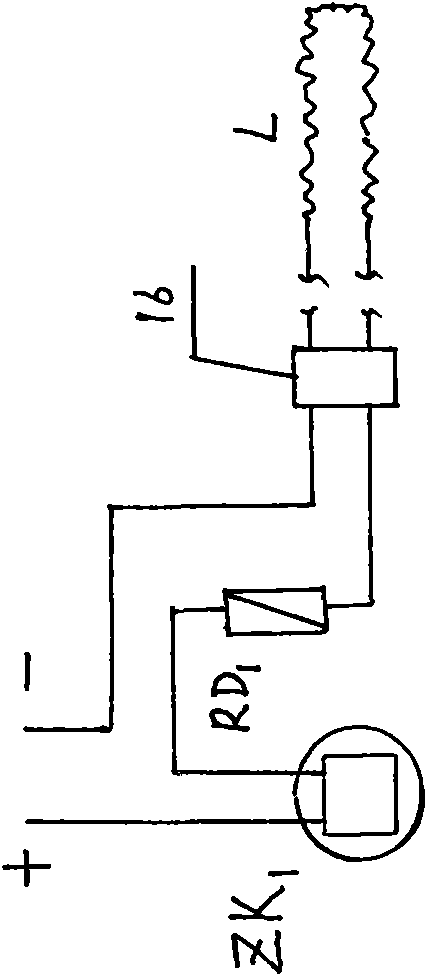 Automatic temperature control heating device of diesel vehicle fuel system