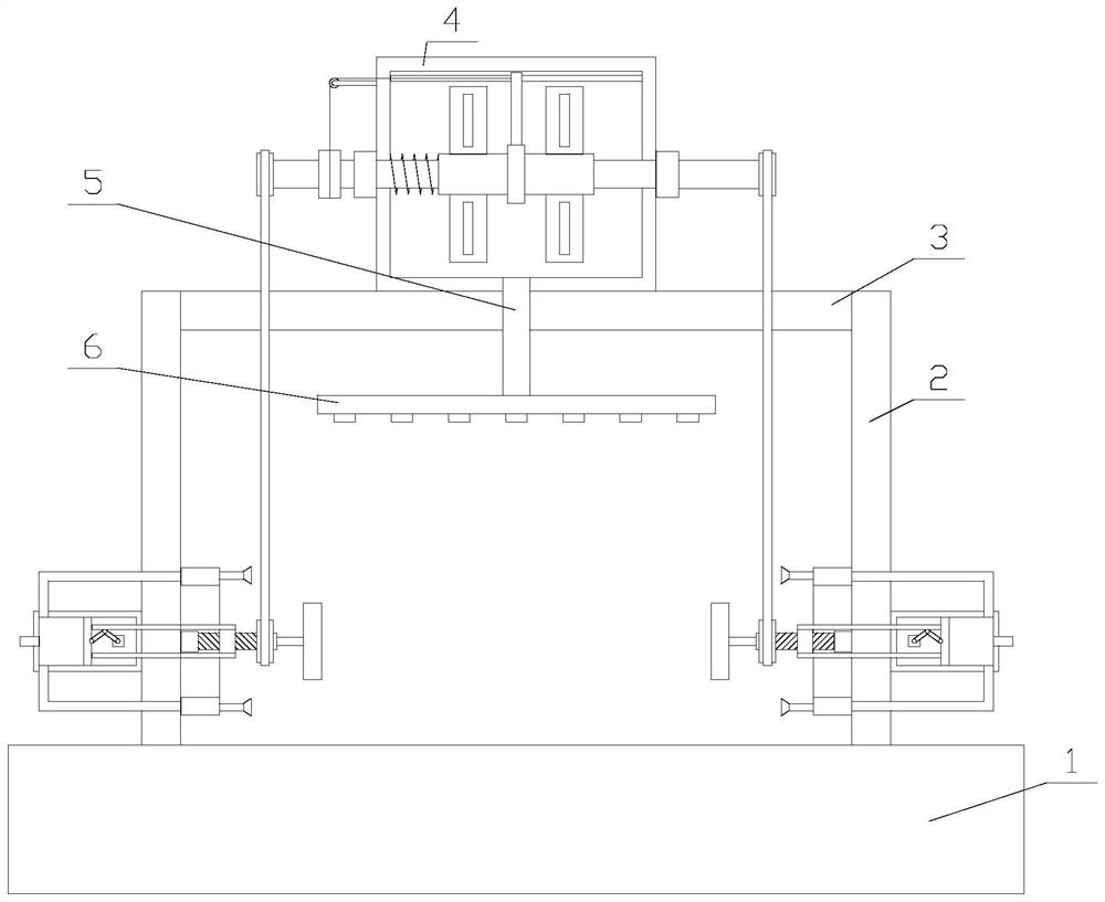 Paint spraying device for steel pipe processing